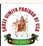 Shree Umiya Parivar of USA emblem